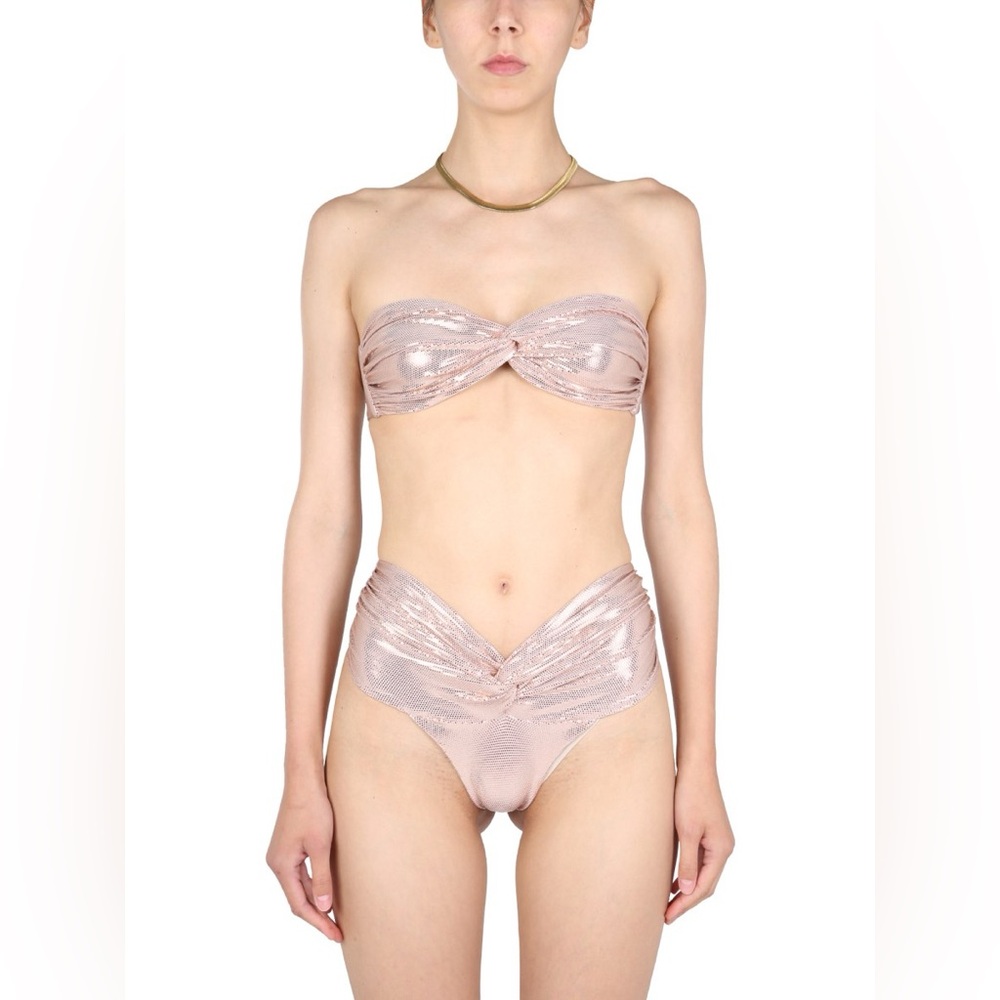 LA REVECHE AMELIE BIKINI SET WITH DRAPING